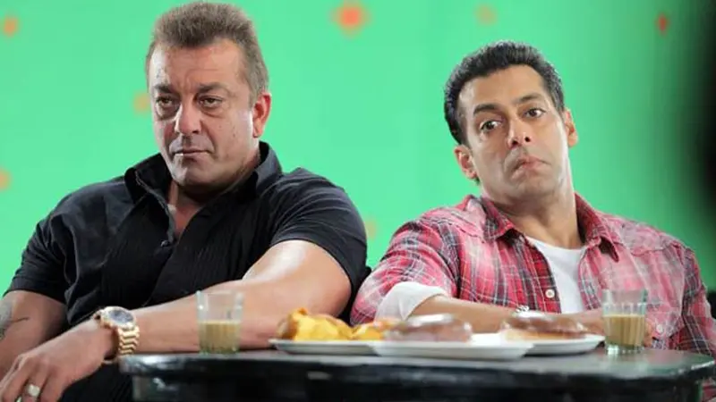 Sanjay Dutt dan Salman Khan