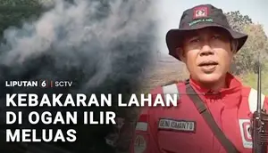 Kebakaran Lahan di Ogan Ilir Meluas