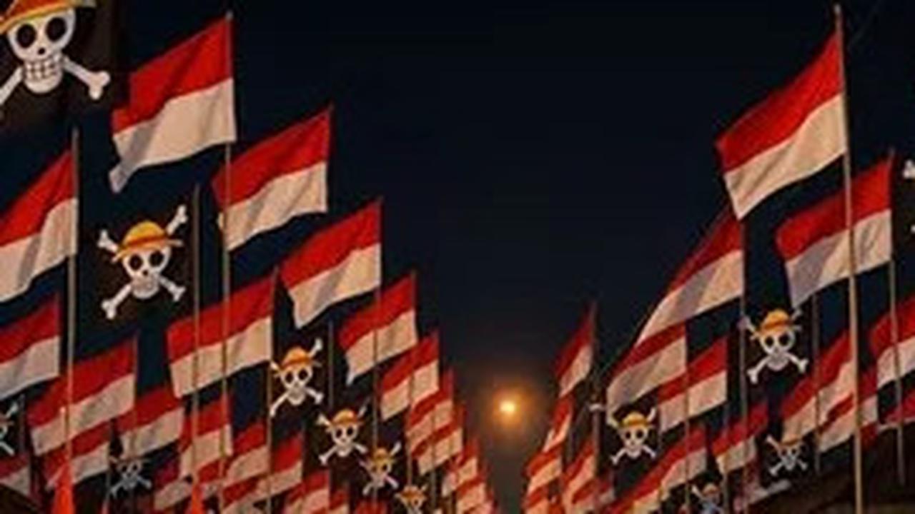 Muncul Ajakan dan Lomba Kibarkan Bendera One Piece Saat 17 Agustus di Yogyakarta