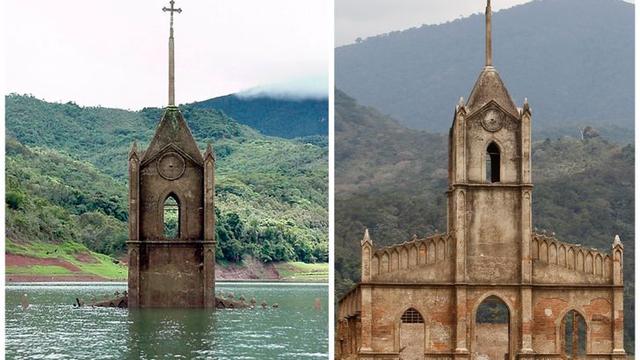 Sempat Tenggelam, 6 Bangunan yang Kembali Muncul dan Berdiri Kokoh Ini Bikin Takjub