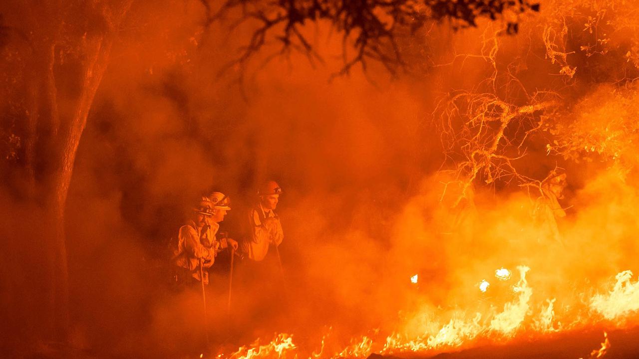 FOTO: Ngerinya Kebakaran Hutan di Napa County, Ribuan Warga California Dievakuasi