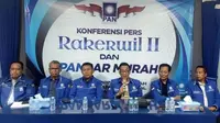 DPW PAN Jawa Timur menggelar konfrensi pers jelang Rakerwil (Foto: Liputan6/Istimewa)