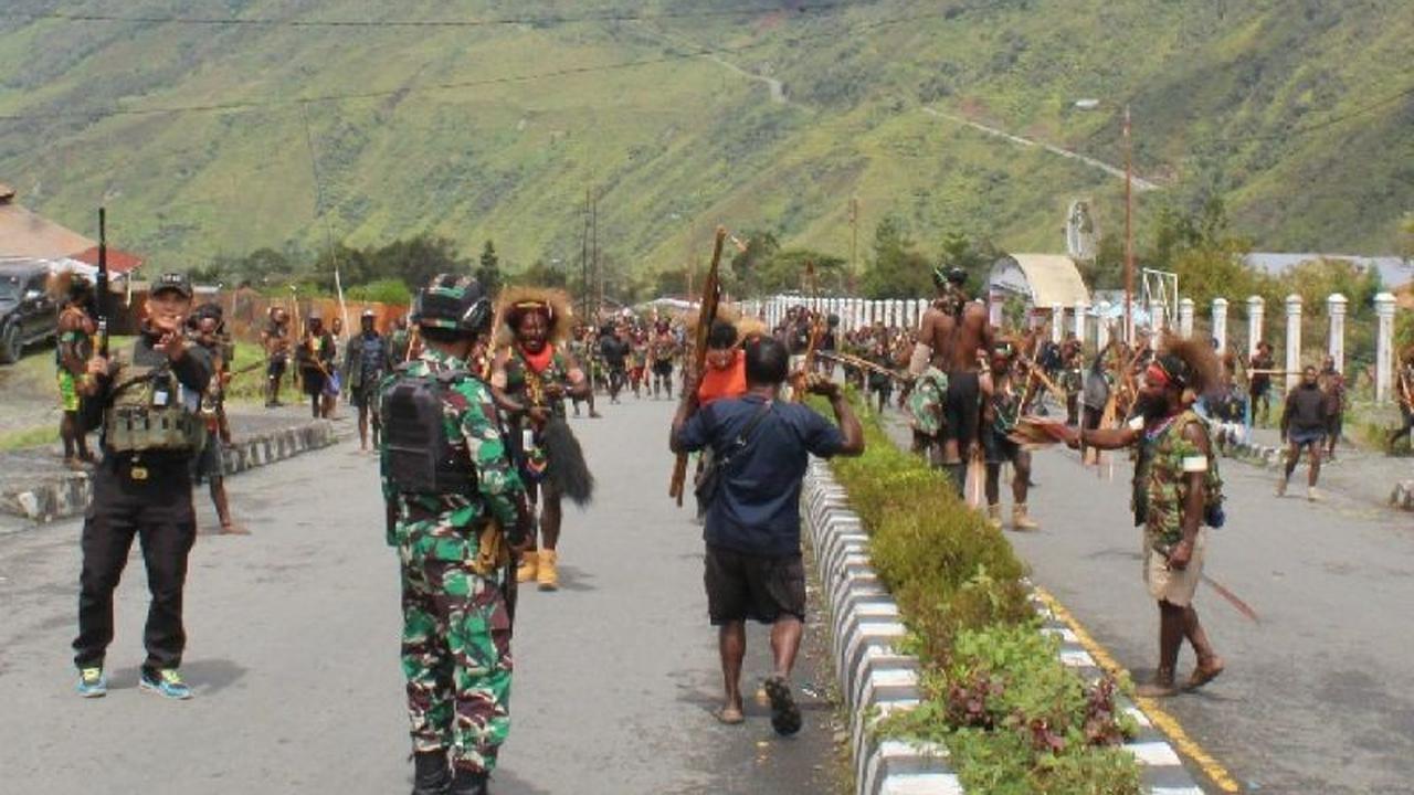 Kodim Puncak Jaya Tangani Pertikaian Warga di Pegeleme, Situasi Kondusif