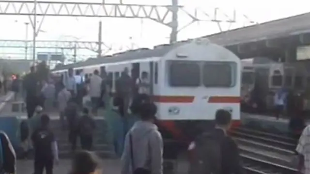 Stasiun Bogor Padat, Imbas Demo Sopir di Pintu Tol