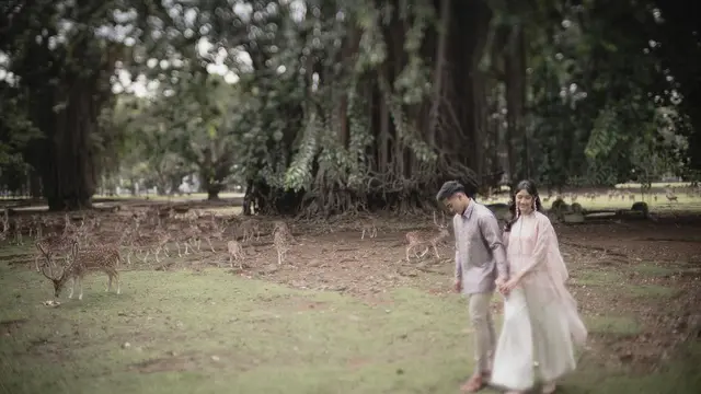 Kaesang Pangarep dan Erina Gudono. (Foto: David Salim dari Instagram @erinagudono)