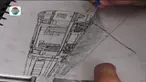 Miniatur stasiun kereta api ini menggambarkan suasana mudik Lebaran Idul Fitri yang menjadi tradisi masyarakat Indonesia.