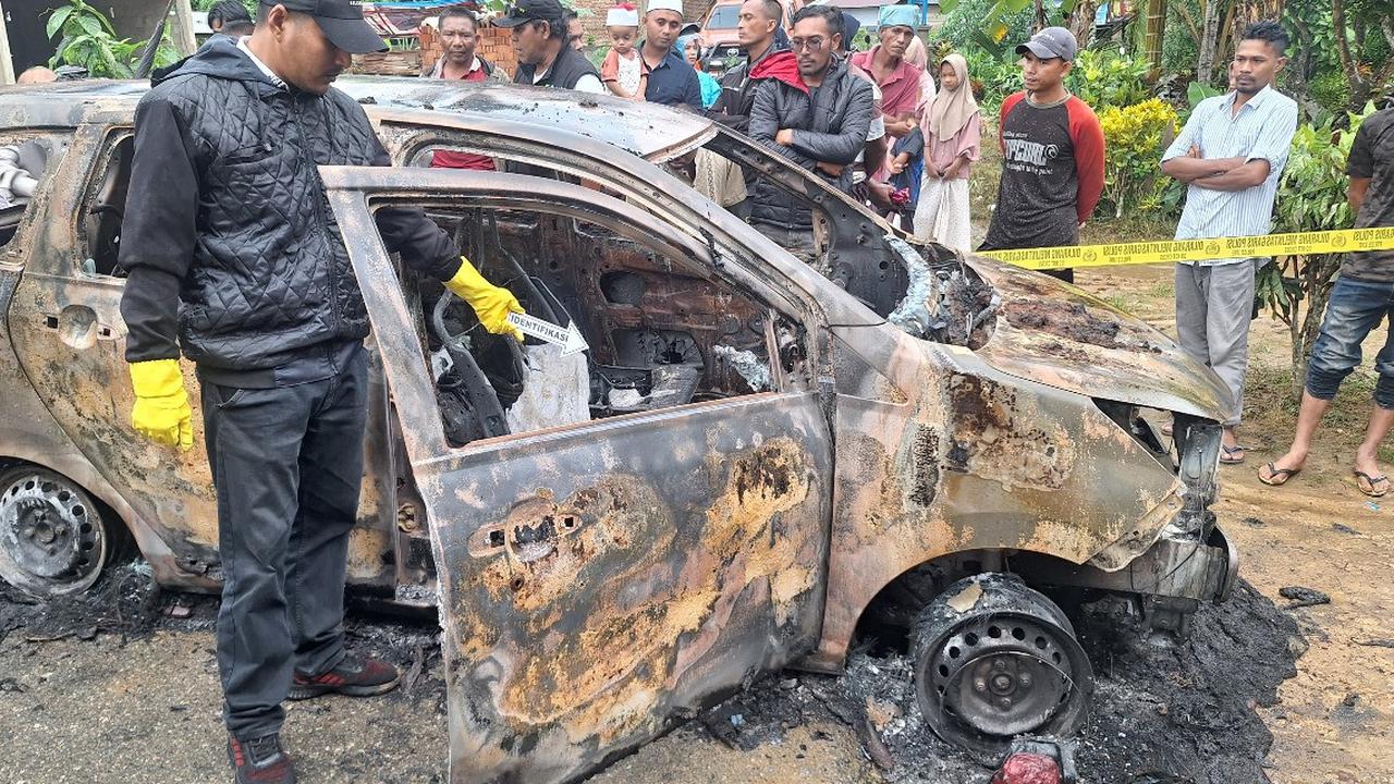 Kronologi Mobil Timses Calon Bupati di Aceh Timur Diduga Dibakar OTK, Terkait Pilkada?