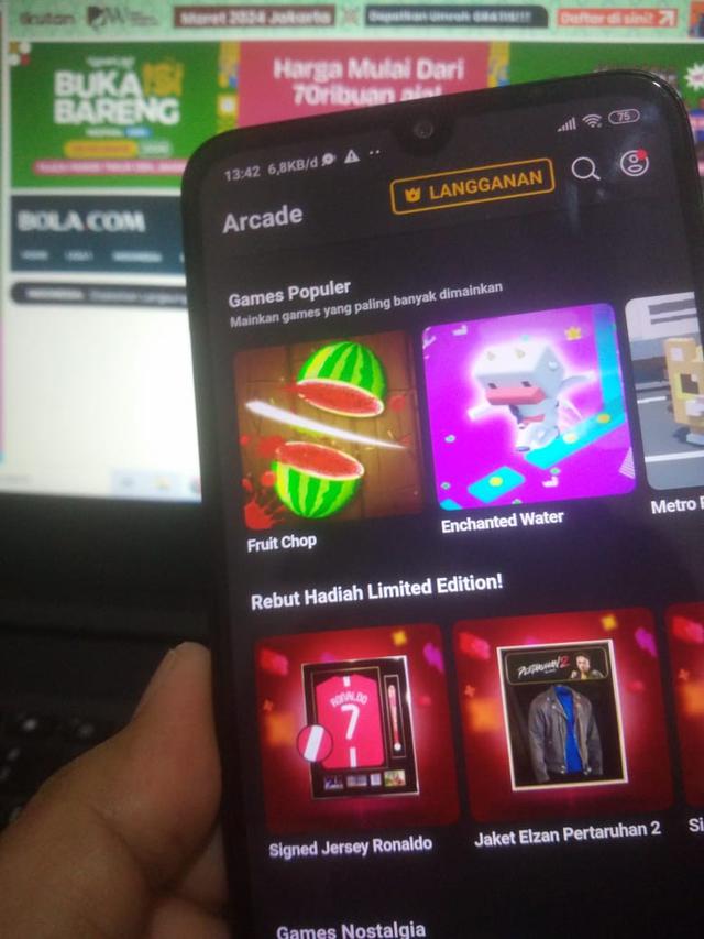 FOTO Fitur Vidio Arcade