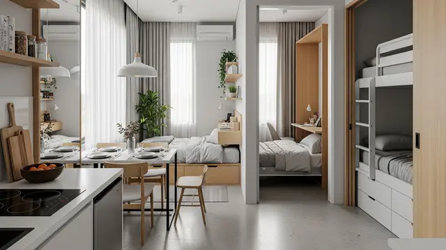 9 Desain Rumah Kecil Tapi Tetap Muat Tiga Kamar dengan Layout Pintar