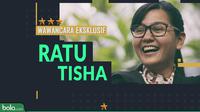 Wawancara Eksklusif Ratu Tisha (Bola.com/Adreanus Titus)