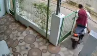 Pura-Pura Jogging di Depan Kos, Pria Ini Malah Bawa Kabur Motor