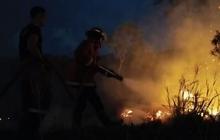 Pemkab Natuna Berhasil Padamkan Kebakaran Lahan dan Gudang Puskesmas di Bunguran Selatan
