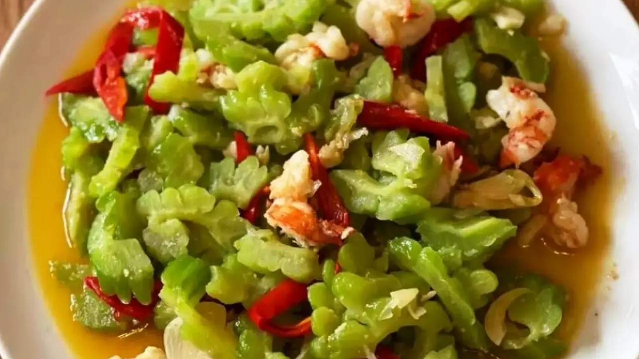 Tumis Sayur Pare untuk Lebaran