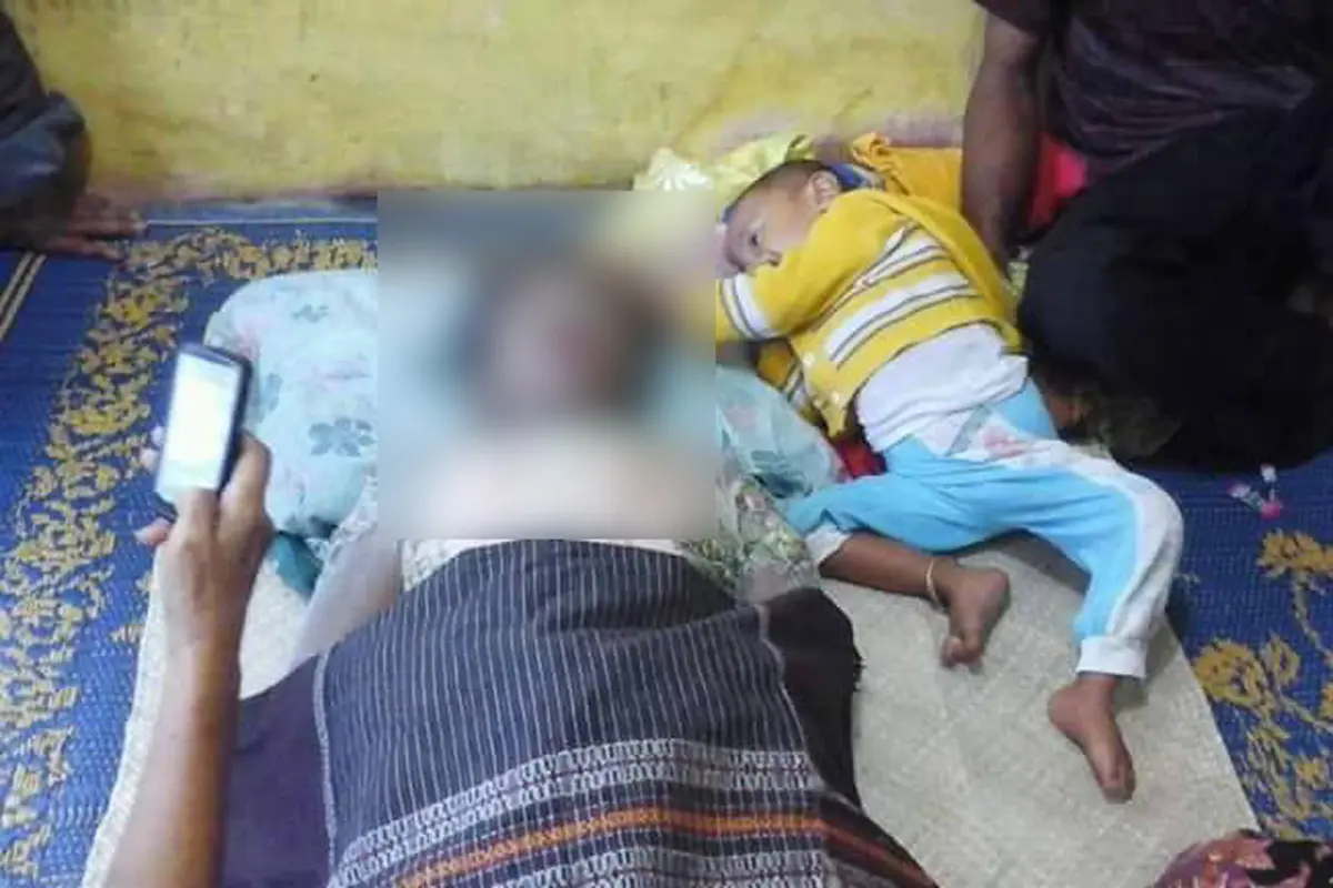 Foto Bocah dan Ibu yang 'Tertidur' Ini Bikin Semua Orang Nangis