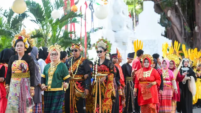Upacara peringatan Hari Jadi Banyuwangi (Harjaba) ke-252