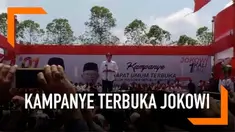 Capres Nomor Urut 01 Joko Widodo mengingatkan pemdukung dan simpatisannya untuk tetap menjaga persatuan dan kerukunan dalam kampanye Pilpres.