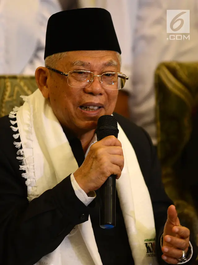 Dikabarkan Sakit, Begini Kondisi Ma'ruf Amin