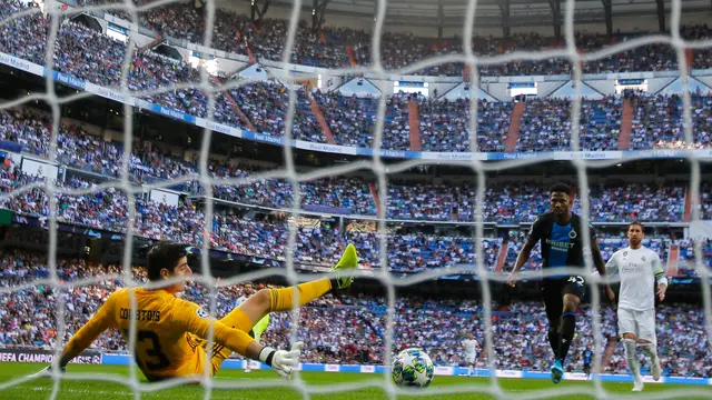 Real Madrid Ditahan Imbang Club Brugge di Santiago Bernabeu