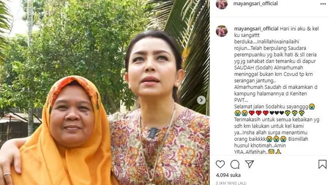 Unggahan Mayangsari
