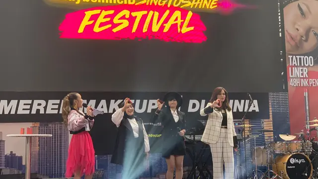 Kolaborasi Makeup dan Festival Musik
