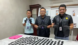 Hotel di Medan Digeledah, 128 'Pod Getar' Narkoba Disimpan di Bawah Bantal