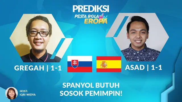 Berita Video Prediksi Pertandingan Spanyol vs Slovakia, pada Rabu (23/6/2021)