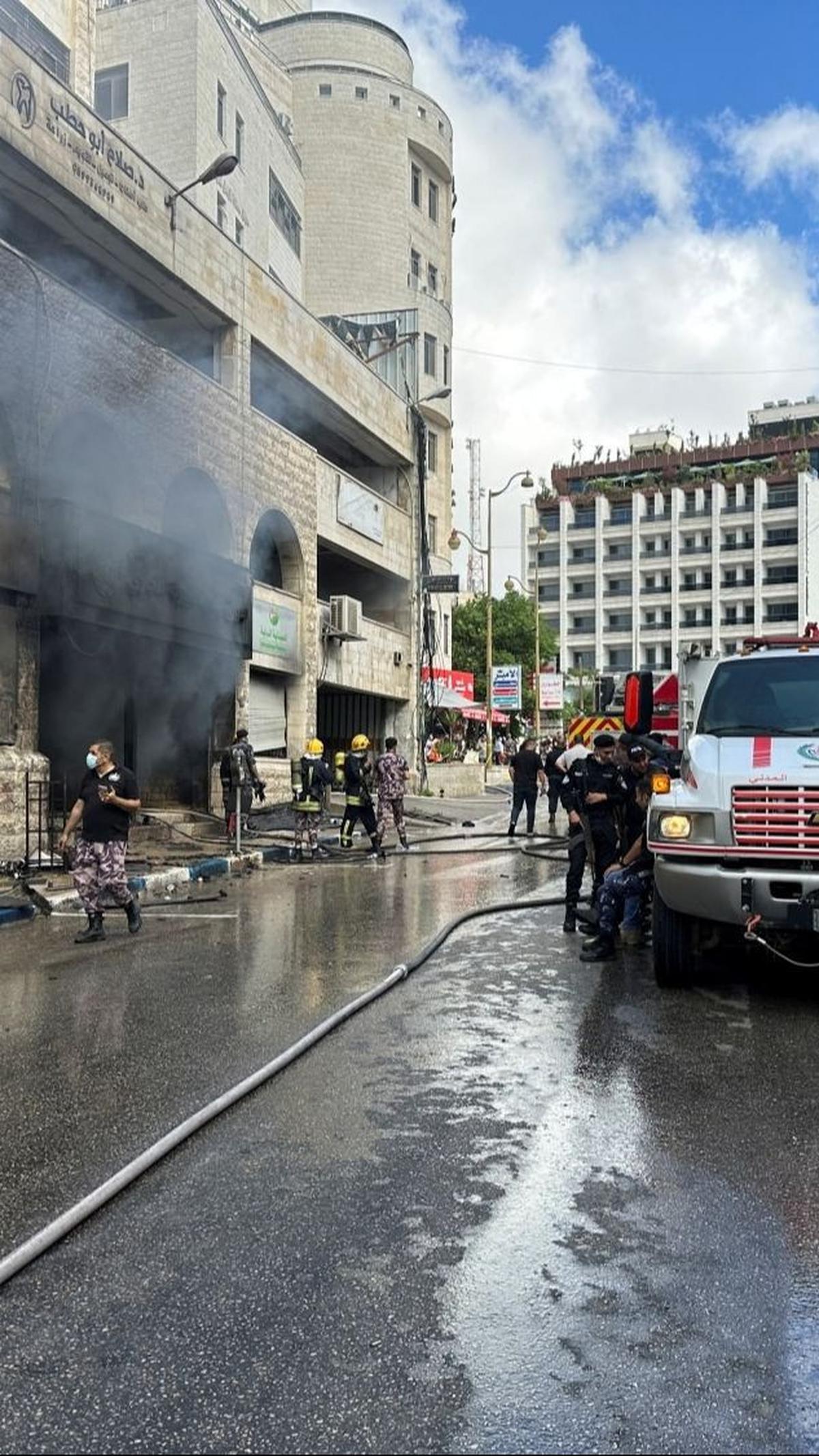 Dari peristiwa ini setidaknya ada satu warga Palestina terluka. Foto: REUTERS / Ali Sawafta<br>