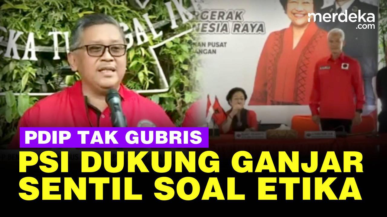 VIDEO: PDIP Tak Anggap Dukungan PSI ke Capres Ganjar, Disentil soal Etika Politik!