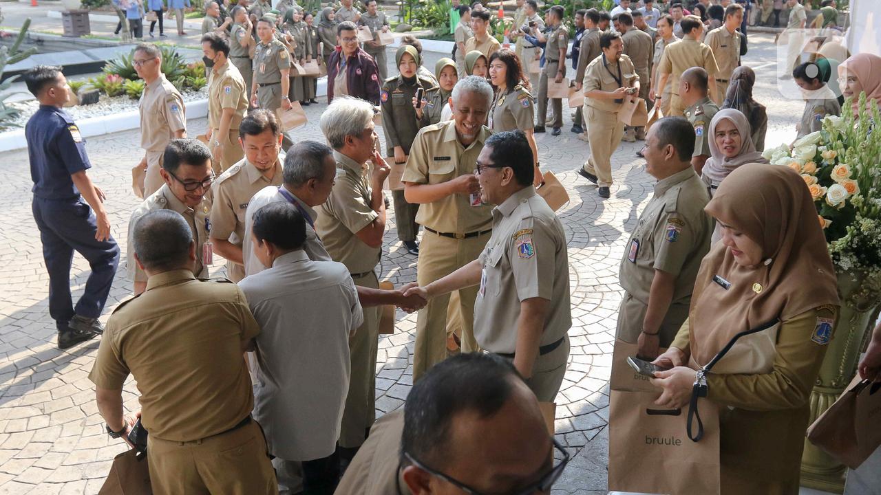 halal bihalal di hari pertama kerja ASN