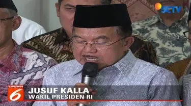 JK dan pimpinan ormas islam sepakat untuk menjaga perdamaian di Indonesia dan meminta agar kasus pembakaran bendera bertuliskan kalimat tauhid tidak sampai memicu perpecahan bangsa.