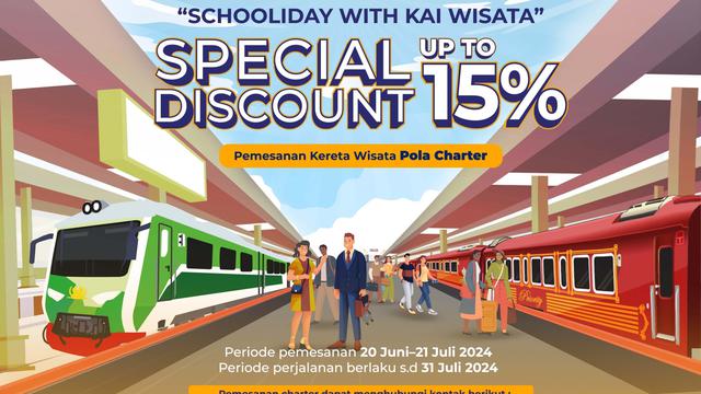 Diskon Liburan dari KAI Wisata