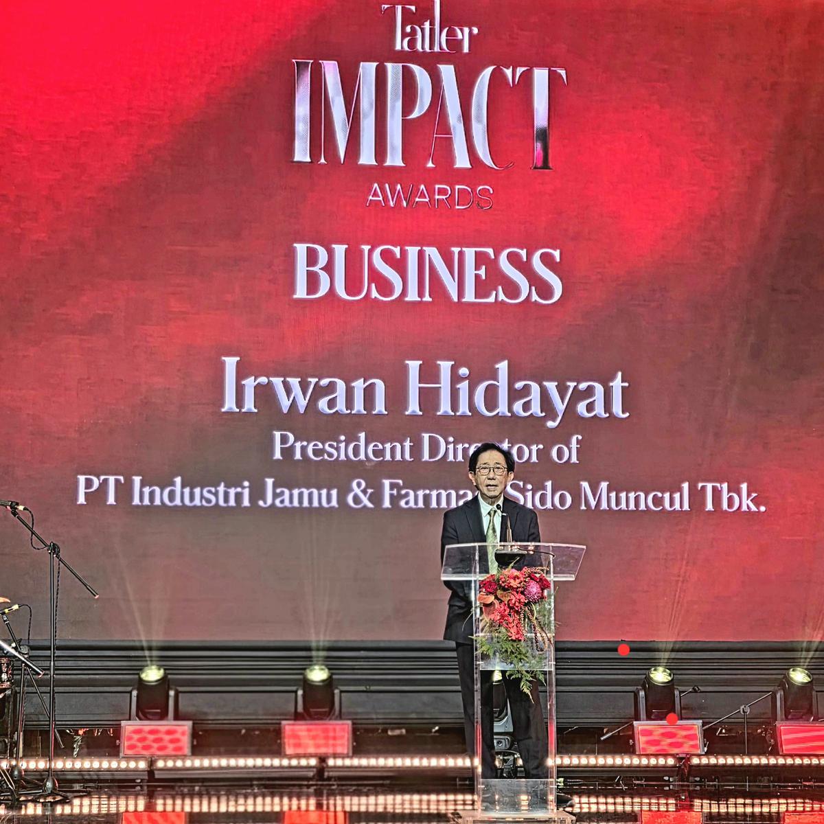 Bawa Jamu Indonesia Semakin Mendunia, Irwan Hidayat Dianugerahi Tatler Impact Awards 2026