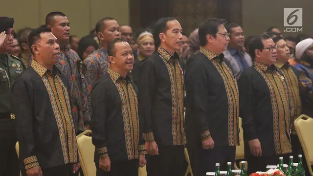 Presiden Jokowi Resmikan Munas HIPMI