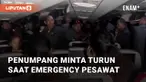 Beredar video viral terkait kepanikan penumpang di pesawat. Kepanikan tersebut berdasarkan lampu dan AC yang mati saat ingin lepas landas