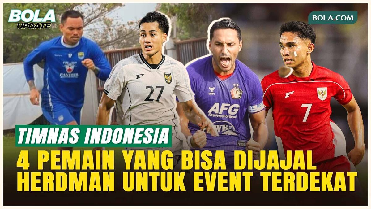 Era Baru Dimulai! 4 Pemain Ini Bisa Dijajal John Herdman di Event Terdekat  #Bola