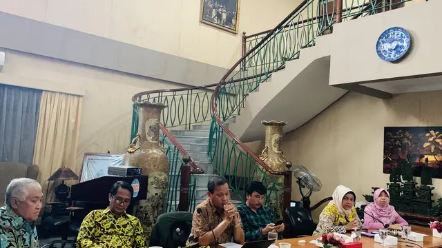 Acara "Diskusi Publik: Wabah Corona, Apa dan Bagaimana" di kantor CDCC, Jakarta Selatan, pada Kamis (20/2/2020). (Foto: Liputan6.com)