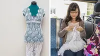 10 Potret Wanita yang Menjahit Sendiri Gaun Pengantinnya, Hasilnya Mengagumkan