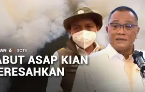 Kabut Asap Kepung Kalimantan, Pemerintah Genjot Pemadaman