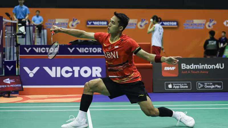 Jonatan Christie - Hong Kong Open 2023 - Bulu Tangkis