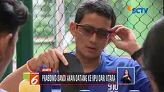 Jelang pengundian nomor urut untuk Pemilihan Presiden 2019, dua Calon Wakil Presiden RI, Sandiaga Uno dan Ma'ruf Amin masih menjalani aktivitas keseharian dengan santai.