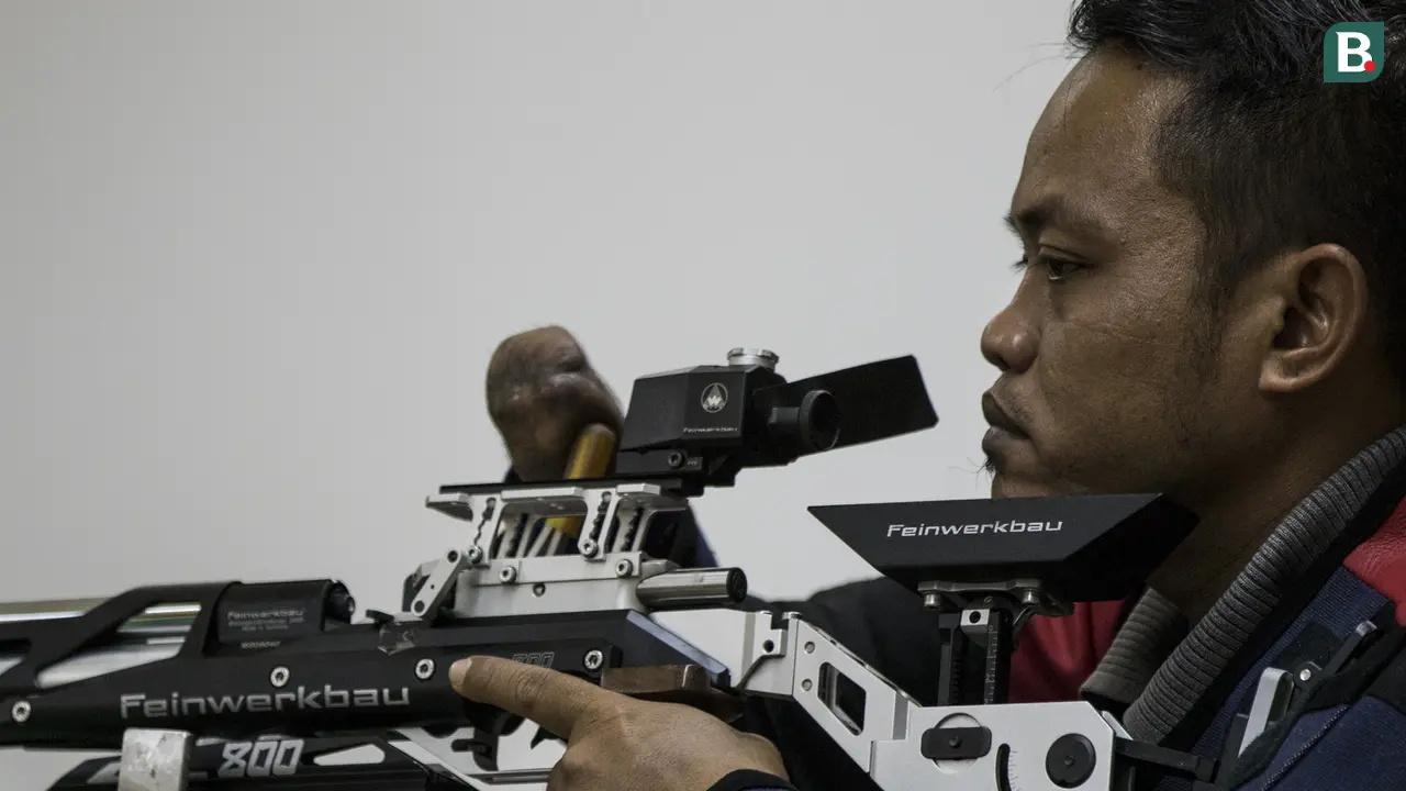 Latihan Menembak Para Games