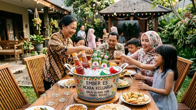 Daur Ulang Panci Bocor (AI Generated)