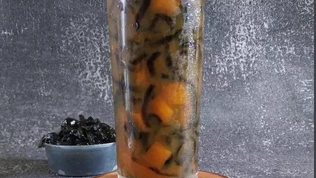 Es Cincau Nangka Gula Merah