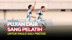 Berita Video, Pelatih PSIS Semarang berikan pujian untuk Paulo Gali Freitas
