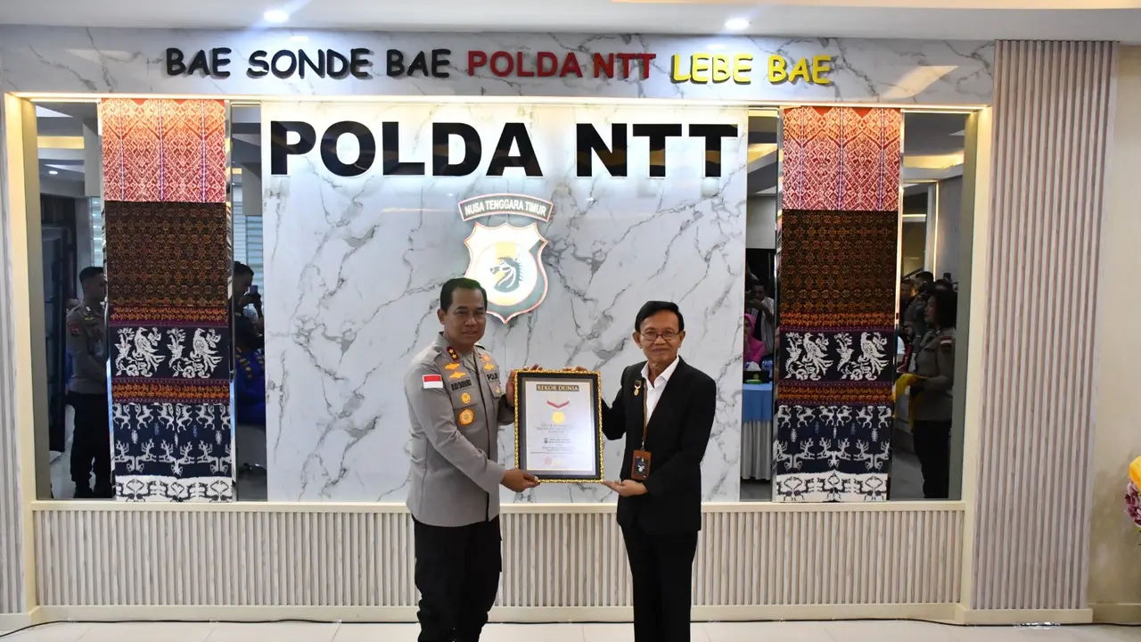 Polda NTT meraih dua rekor Museum Rekor Dunia Indonesia (MURI).