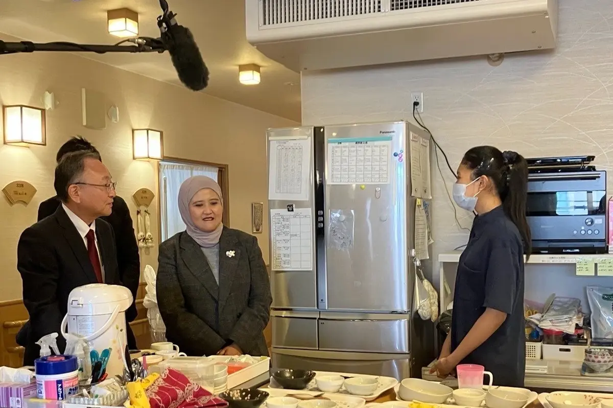 KBRI Tokyo mengatakan, pengembangan SDM menjadi salah satu prioritas nasional utama pemerintah Indonesia. (Dok. KBRI Tokyo)