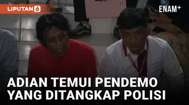 Adian Napitupulu Datangi Massa Demo Penolakan RUU Pilkada yang Ditangkap Polisi