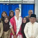 Putri Mahkota Swedia Sambangi Sekolah Tahan Gempa, Dengar Cerita Trauma Guru