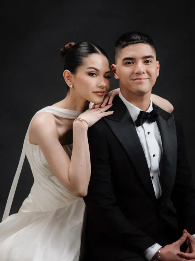 Alyssa Daguise dan Al Ghazali bak Pangeran & Putri saat Prewedding. [@alyssadaguise]