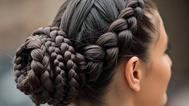 Model Sanggul Modern dengan Rambut Sendiri